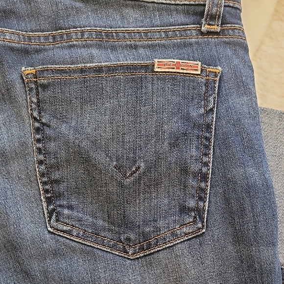 Hudson Jeans Women's Skinny Jeans - Dark Blue - Picture 7 of 8